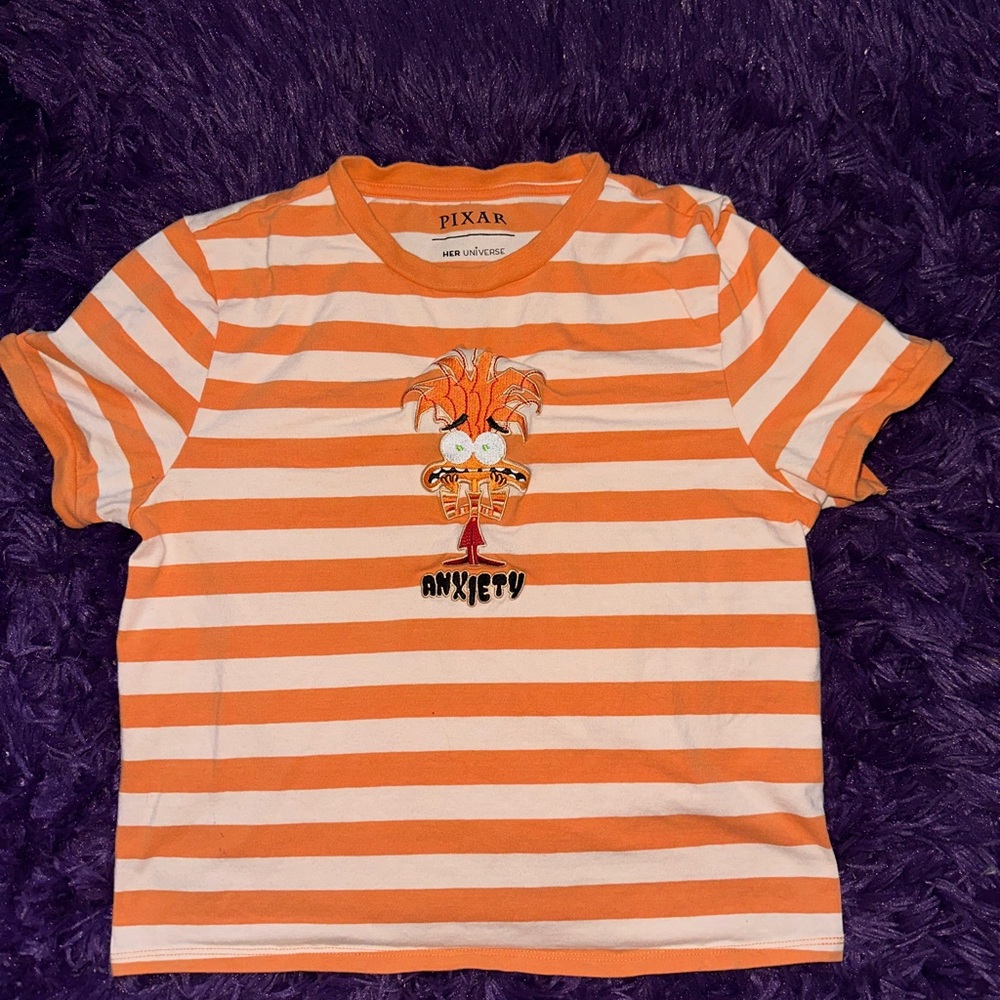 Inside Out Anxiety Striped Top